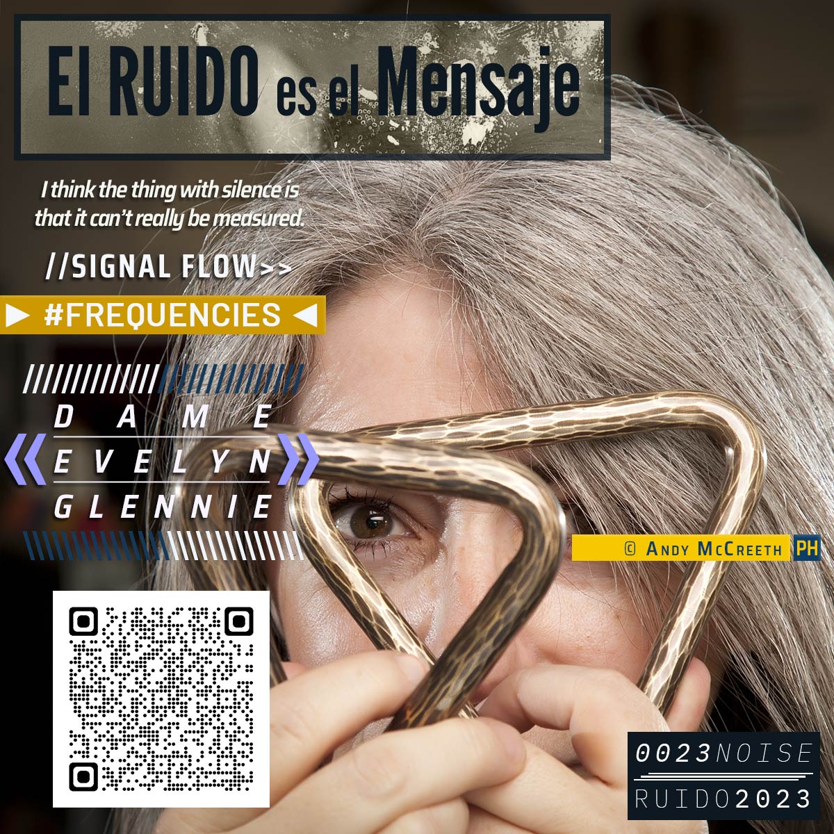 «Dame Evelyn Glennie» | El RUIDO es el Mensaje — 2023